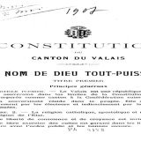 La Constitution de 1907 bientôt passée de date?